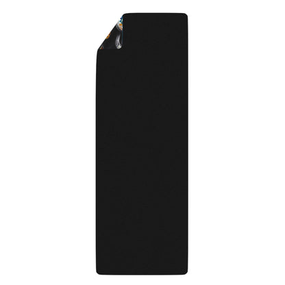 Sugar Skull Gothic Rubber Yoga Mat