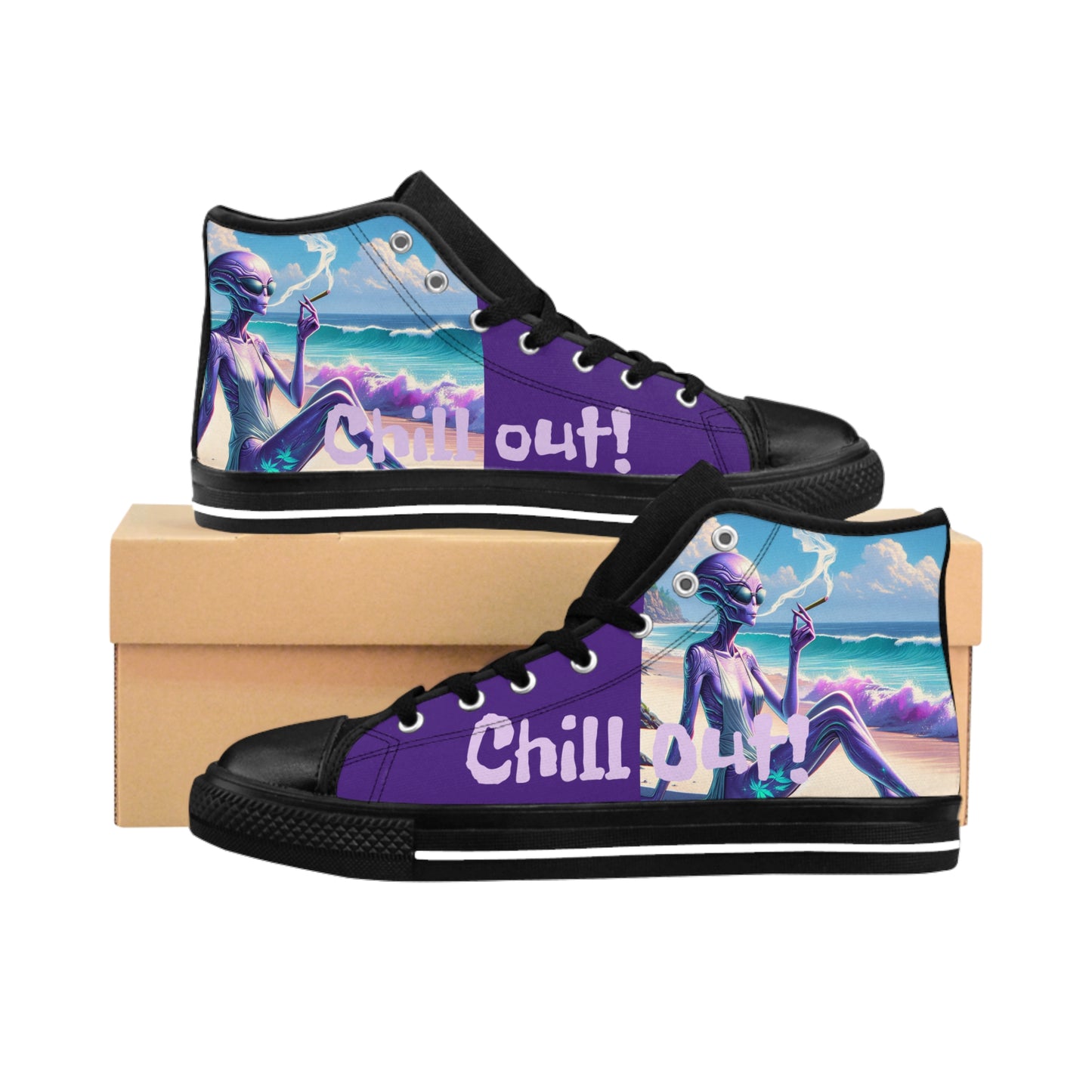 Fashion Sneakers for Men - Relax like You're Out of This World Unique Design