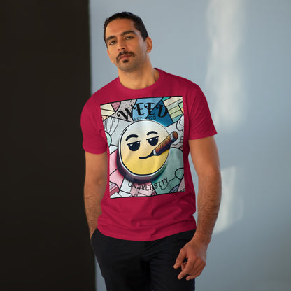 Cozy Weed University Tee - Modern Fit Cannabis T-Shirt for Fun Lovers