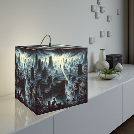 My Village of Souls Light Cube Lamp