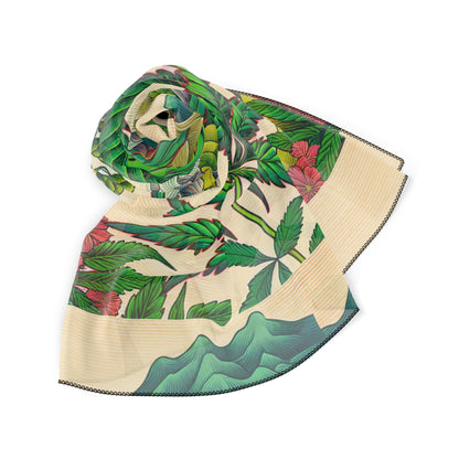 Simple Alluring Style Free To Be Poly Scarf