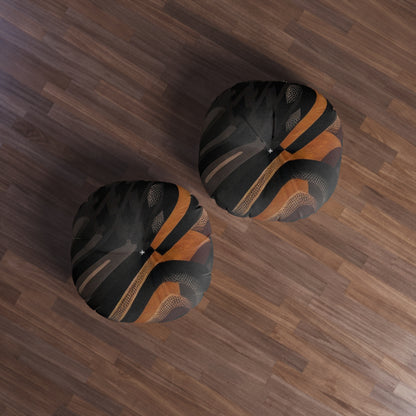 Tufted Floor Pillow, Round
