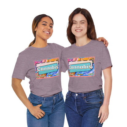 Trendy Cannabis Solutions Tee - Unisex Jersey Short Sleeve T-Shirt