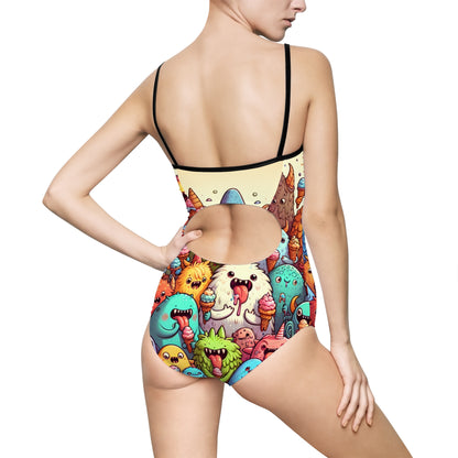 Women's One-piece Swimsuit (AOP)