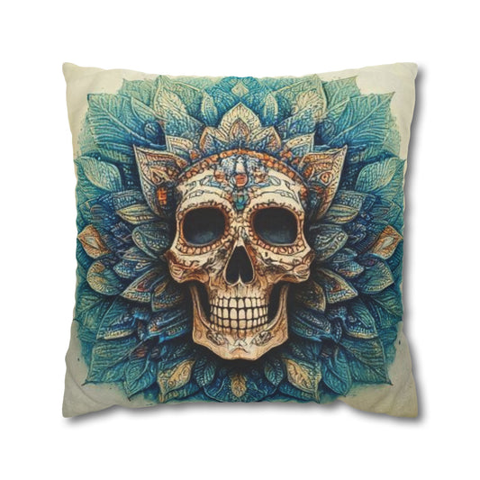 Spun Polyester Square Pillowcase