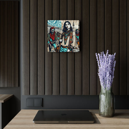 Amongst Us Acrylic Wall Clock