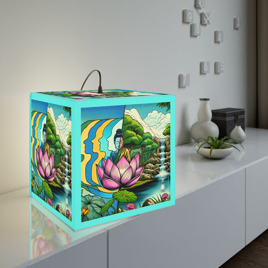 Zen Garden Light Cube Lamp