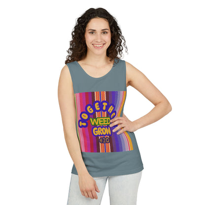 Together We Grow Unisex Tank Top - 420 Celebration Apparel