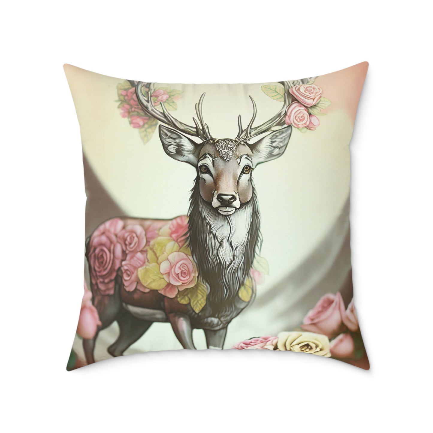 Love Her Square Poly Canvas Pillow