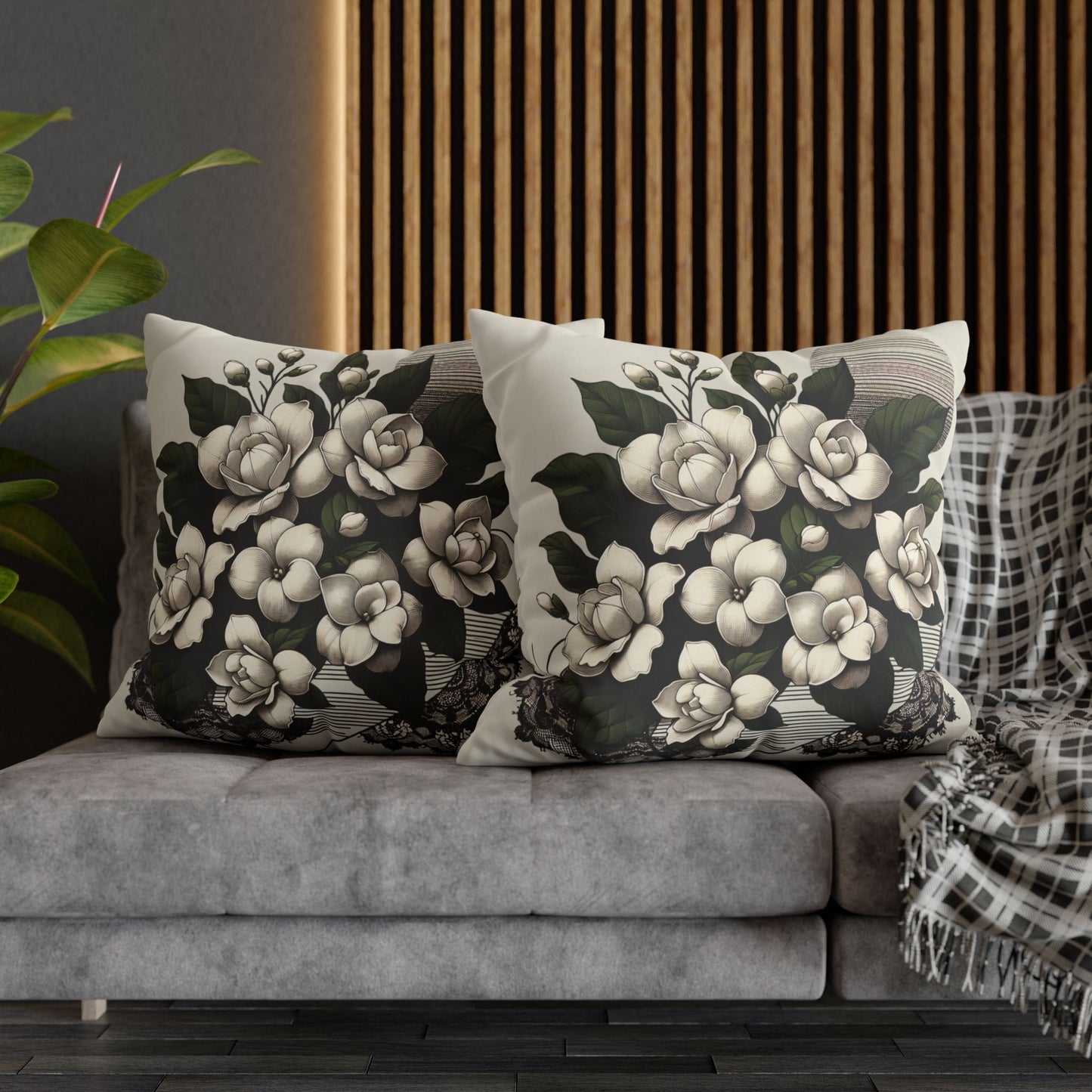 Square Poly Canvas Pillowcase