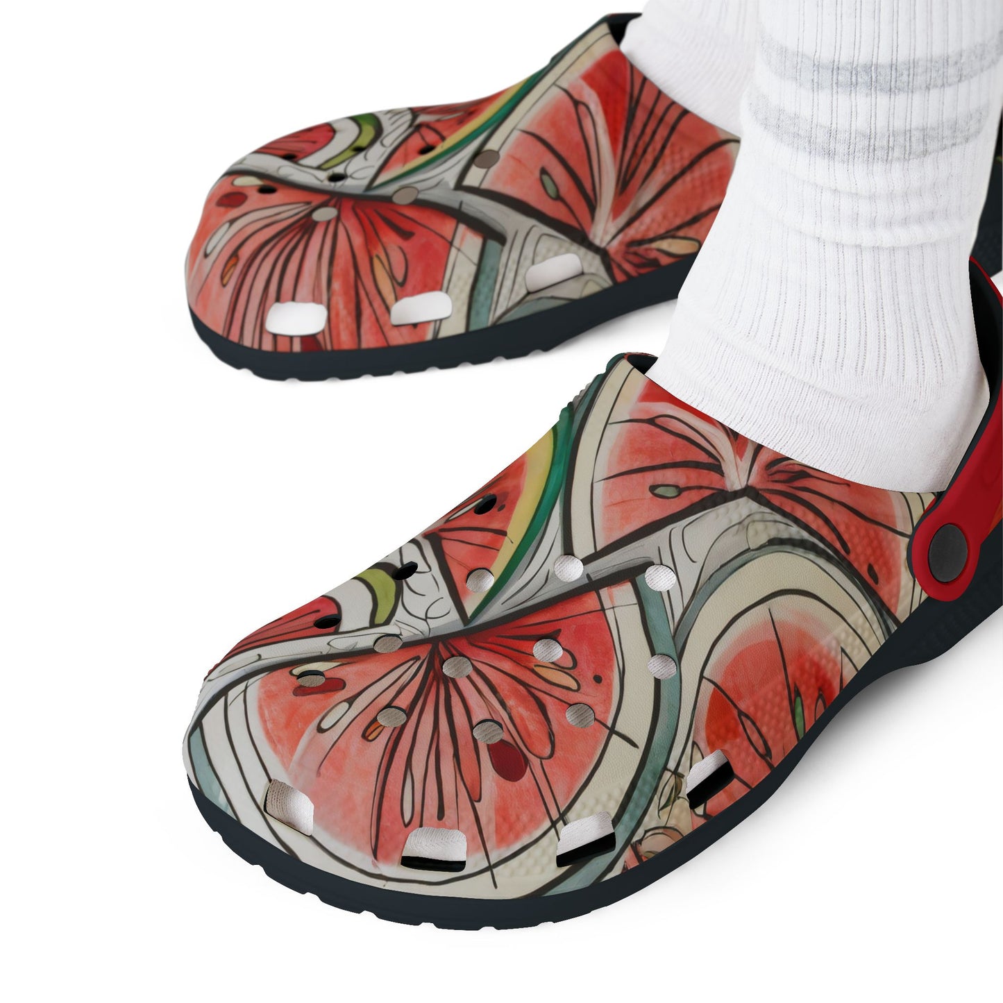 EVA Foam Rubber Shoes (AOP)
