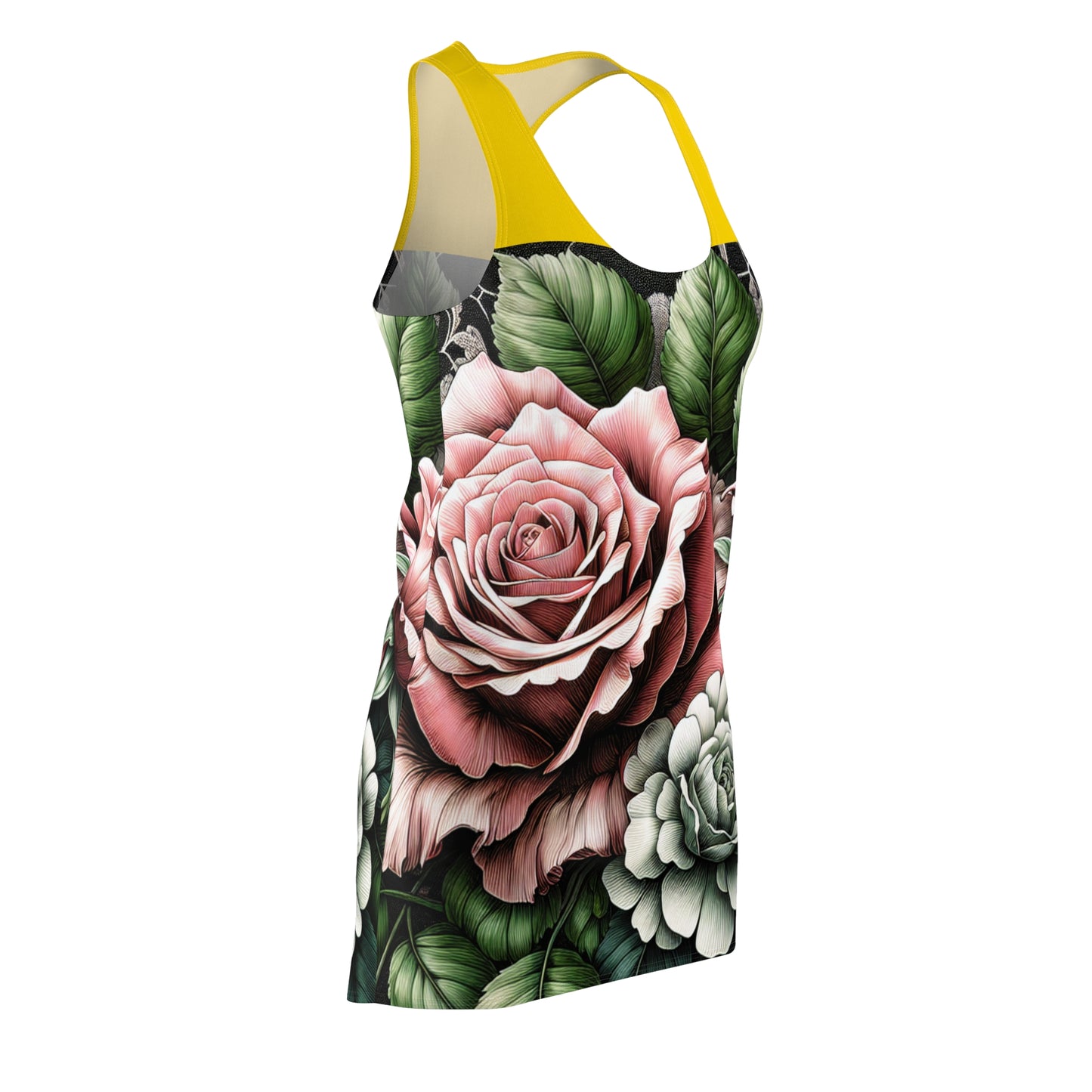Women's Cut & Sew Racerback Dress (AOP)