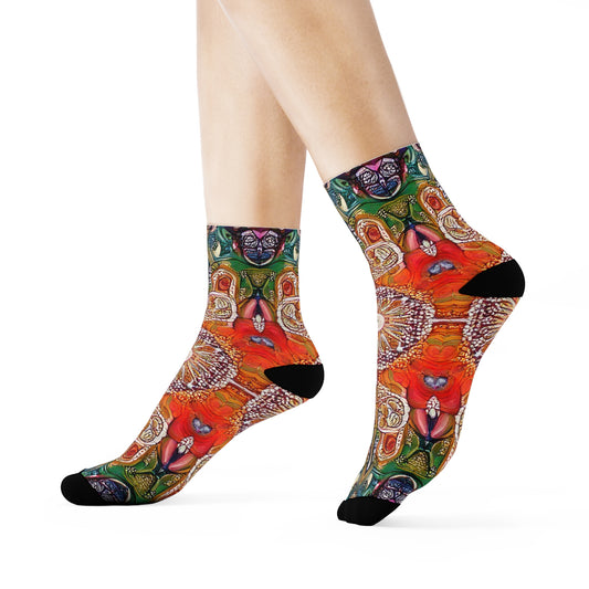 Simple Alluring Style Crew Socks