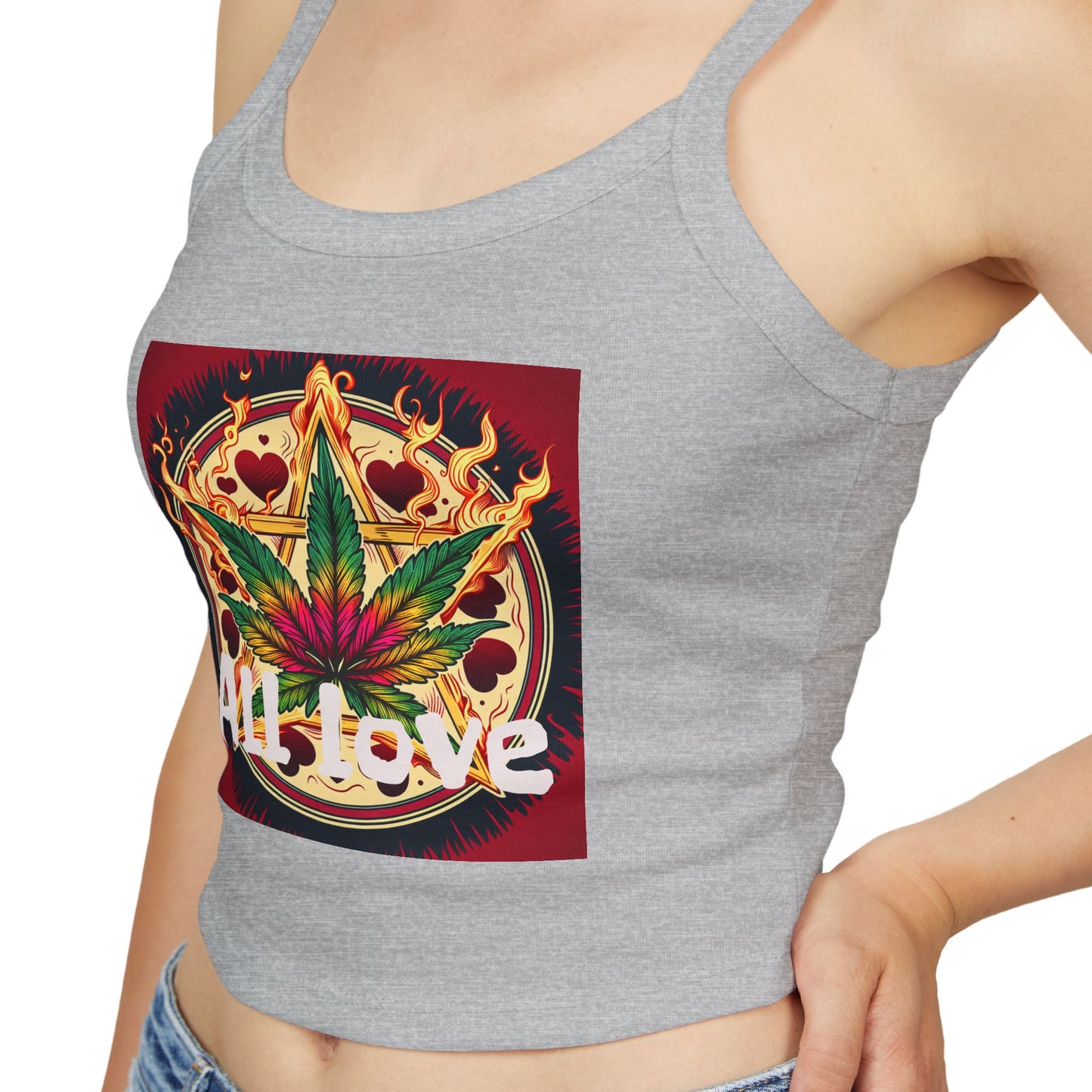 Spaghetti Strap Tank Top - Ethically Made Women's Summer Shirt