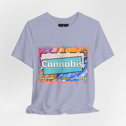 Trendy Cannabis Solutions Tee - Unisex Jersey Short Sleeve T-Shirt