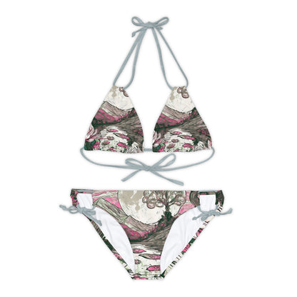 Strappy Bikini Set (AOP)