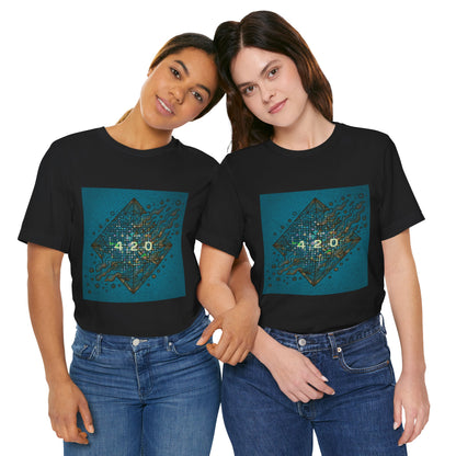 420 Graphic Unisex Jersey Tee - Casual Vibe for Celebrations