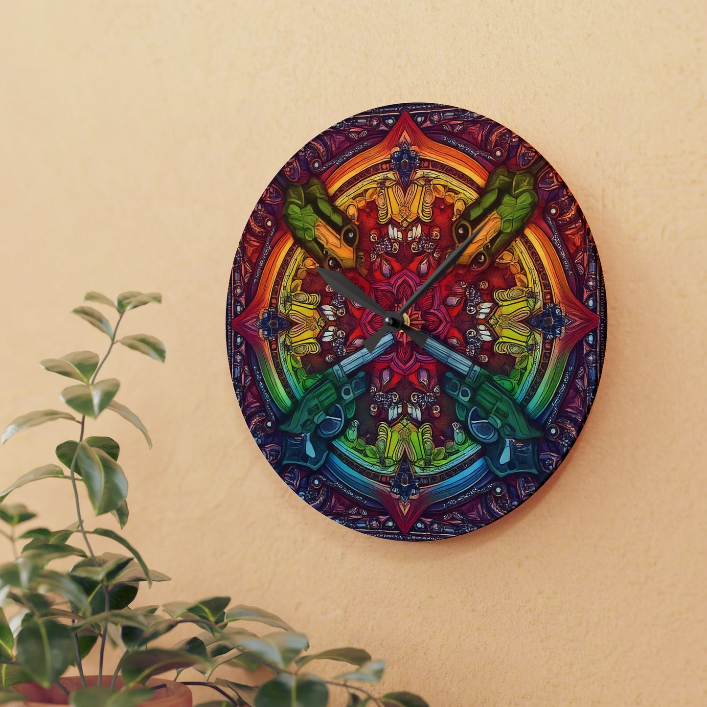 Tic Tic Acrylic Wall Clock