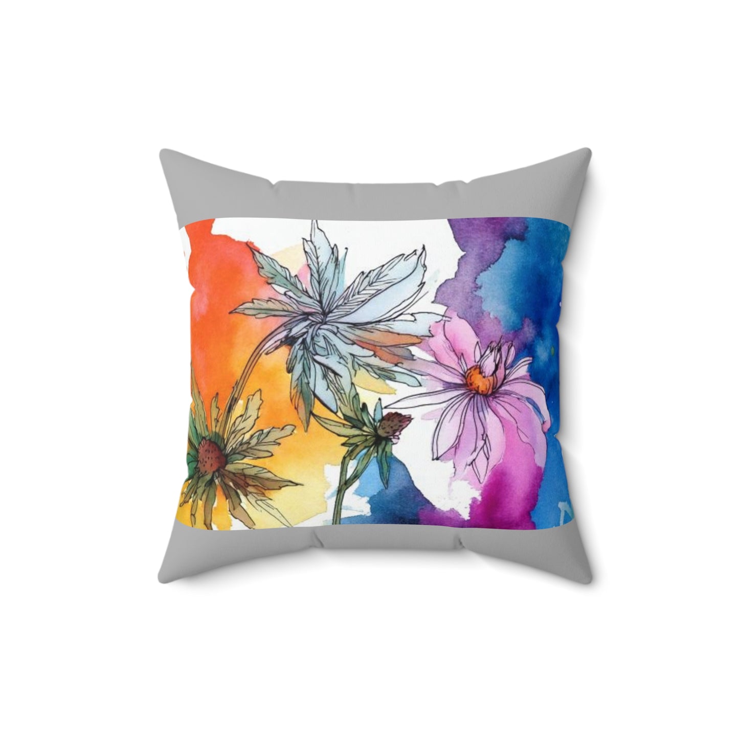 Choose Your Style With Spun Polyester Square Pillow