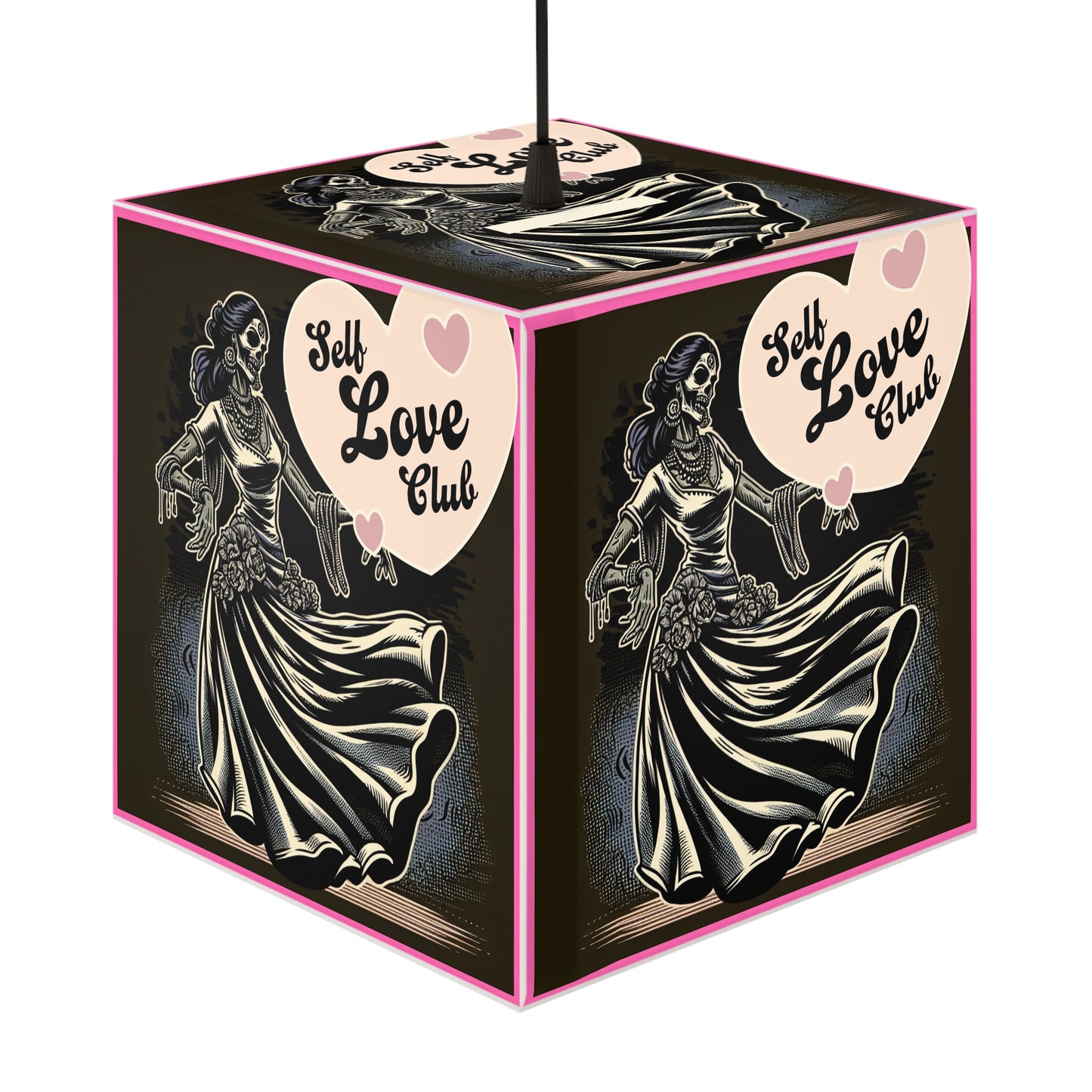 Self Love Club Light Cube Lamp