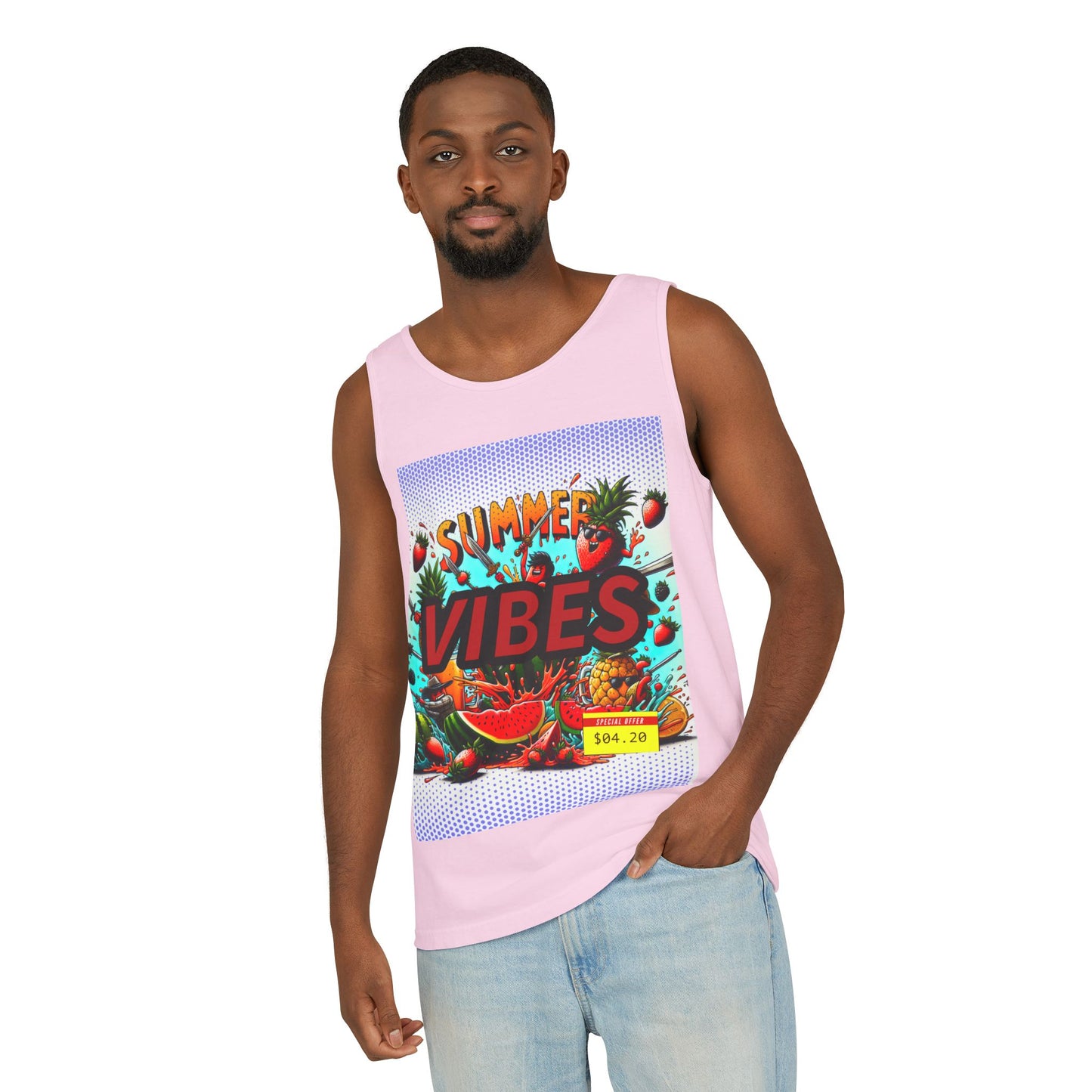 Summer Vibes Unisex Tank Top - Perfect for Beach Days & Festivals