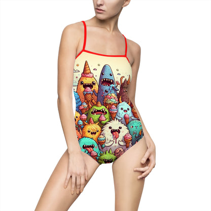 Women's One-piece Swimsuit (AOP)