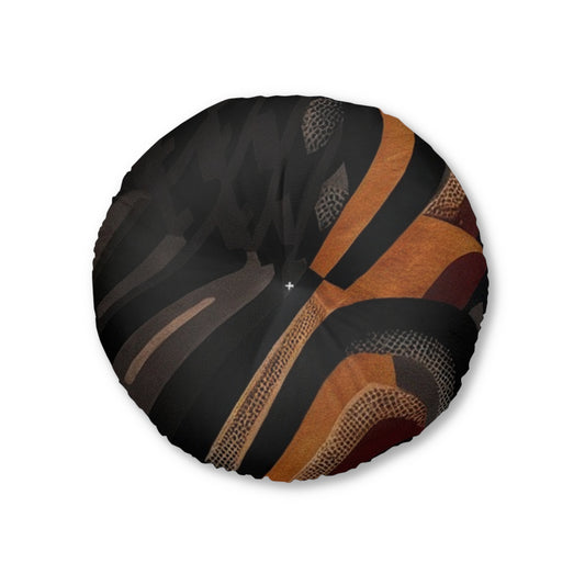Tufted Floor Pillow, Round