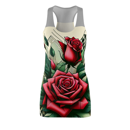 Women's Cut & Sew Racerback Dress (AOP)
