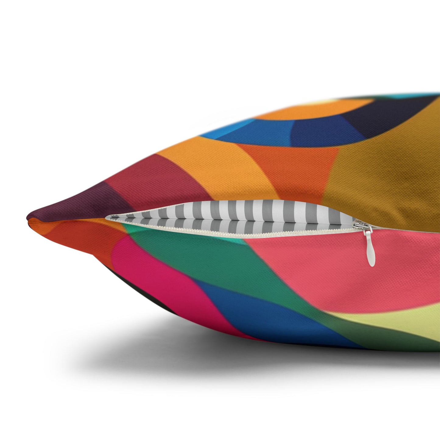 Spun Polyester Square Pillowcase