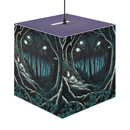 Nature Loves You Light Cube Lamp