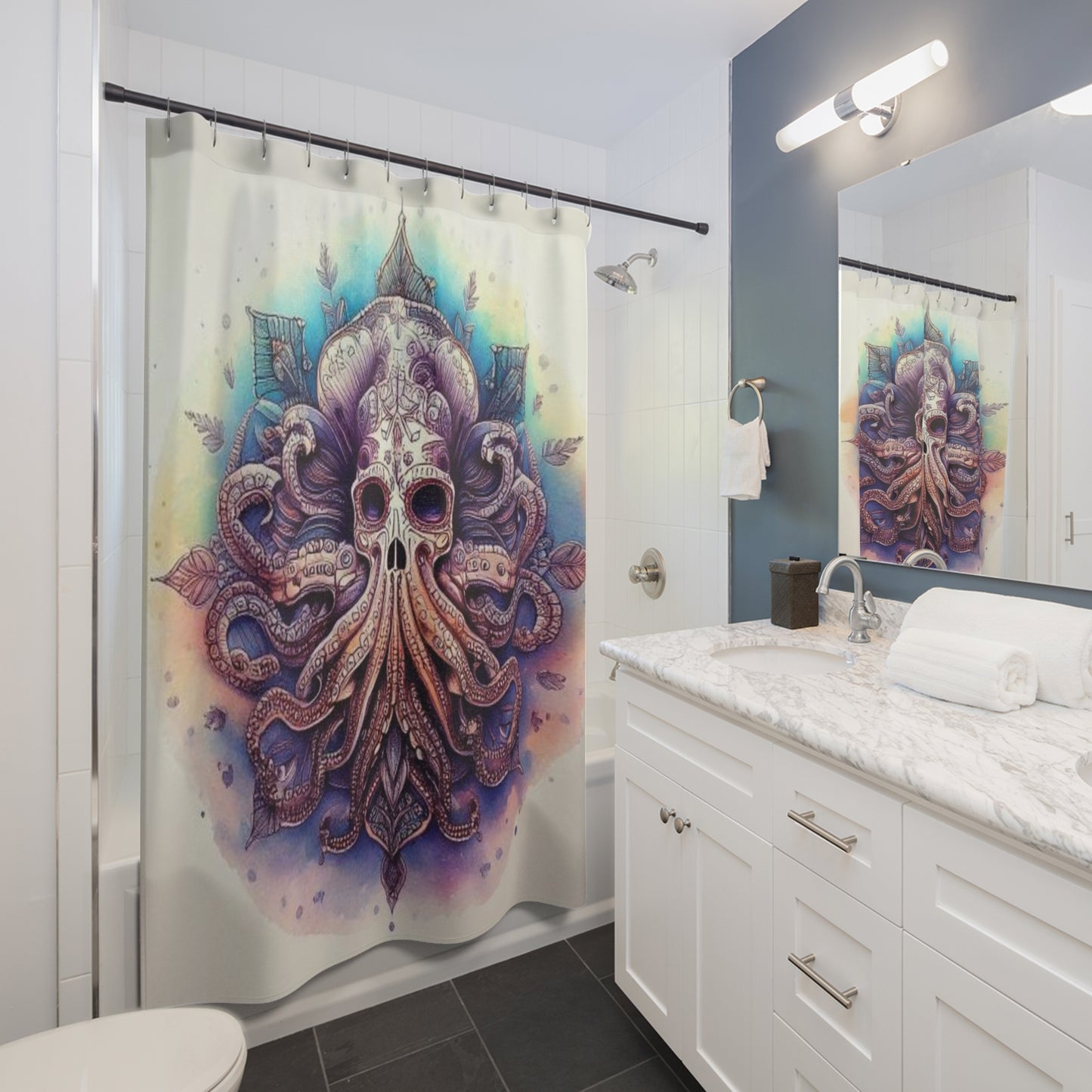Jerry Bloom Rebellion Shower Curtains