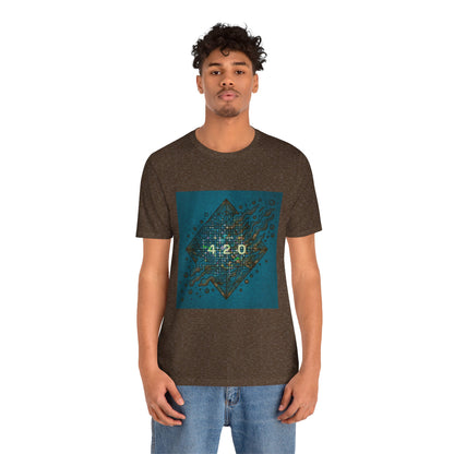 420 Graphic Unisex Jersey Tee - Casual Vibe for Celebrations