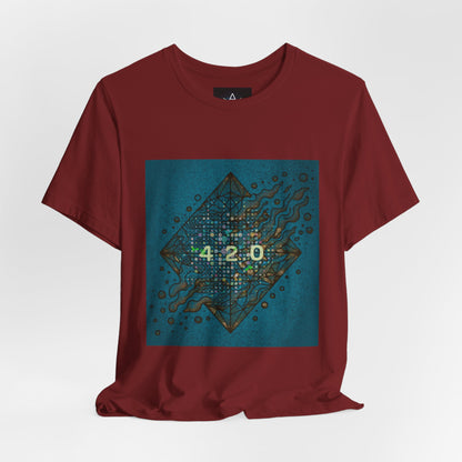 420 Graphic Unisex Jersey Tee - Casual Vibe for Celebrations