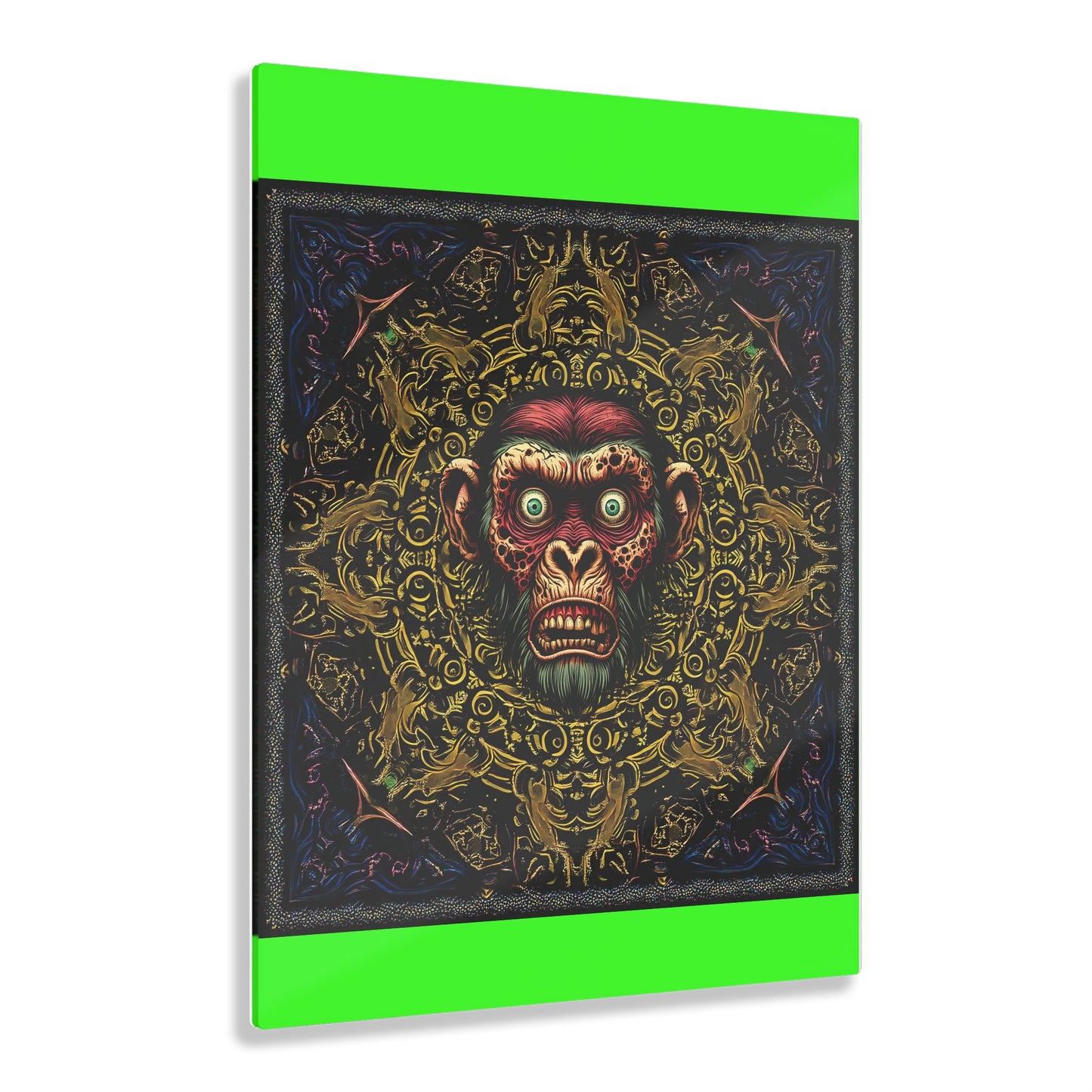 Welcome to the Monkey Arena Acrylic Print