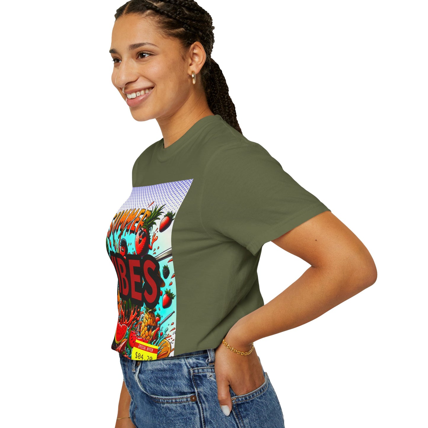 Summer Vibes Unisex Garment-Dyed T-Shirt