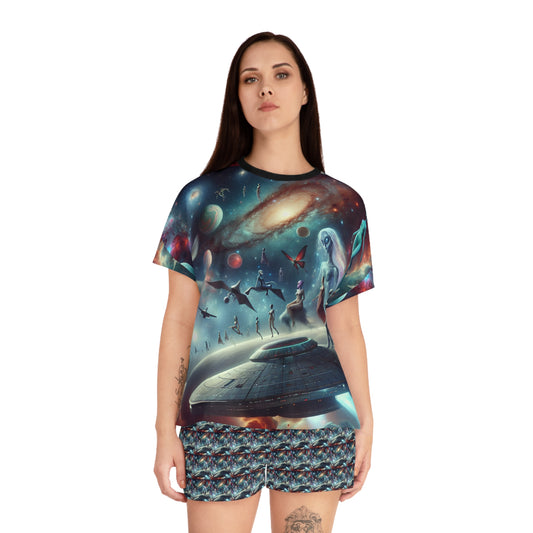Women's Short Pajama Set (AOP)