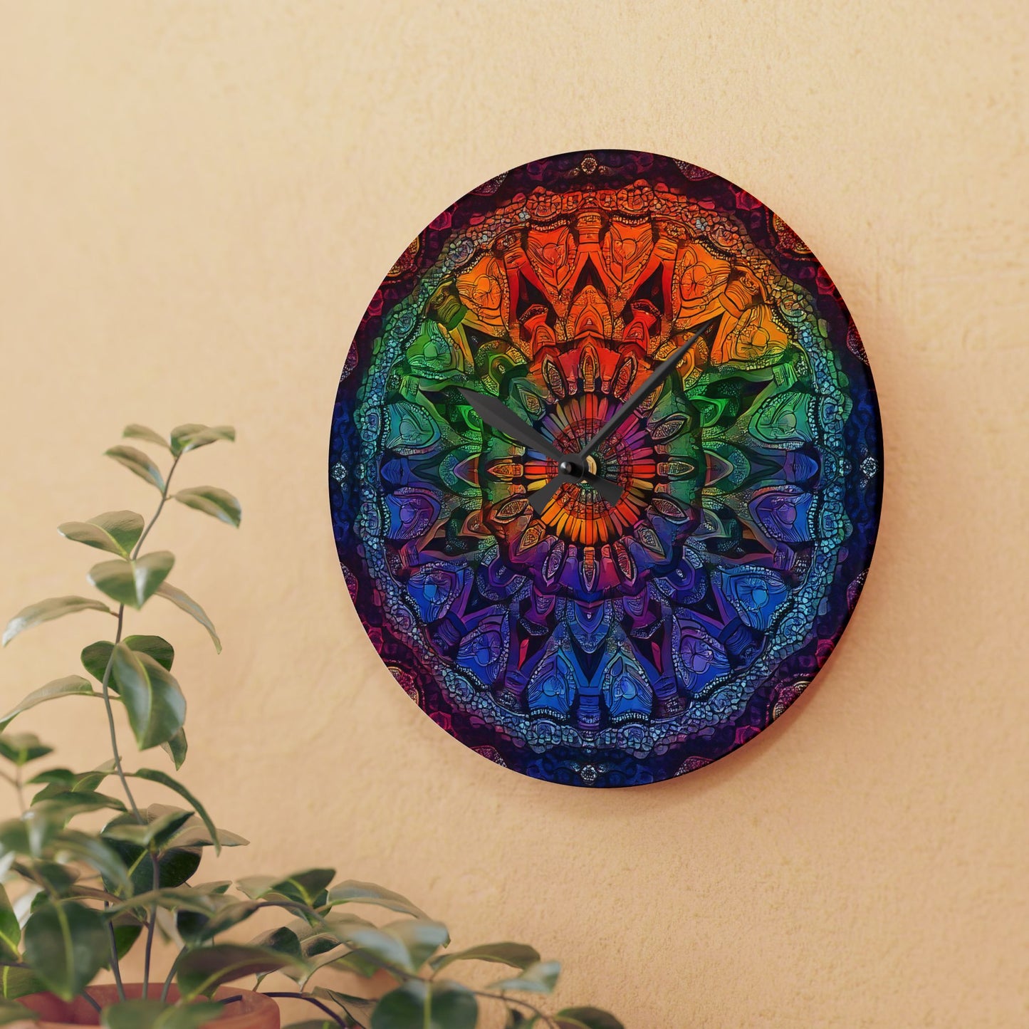 Jenna Acrylic Wall Clock