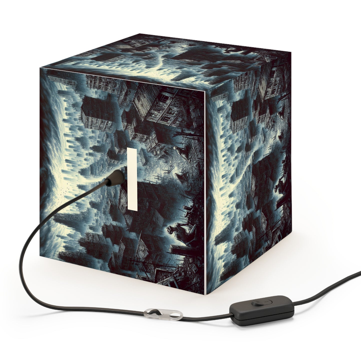 My Village of Souls Light Cube Lamp