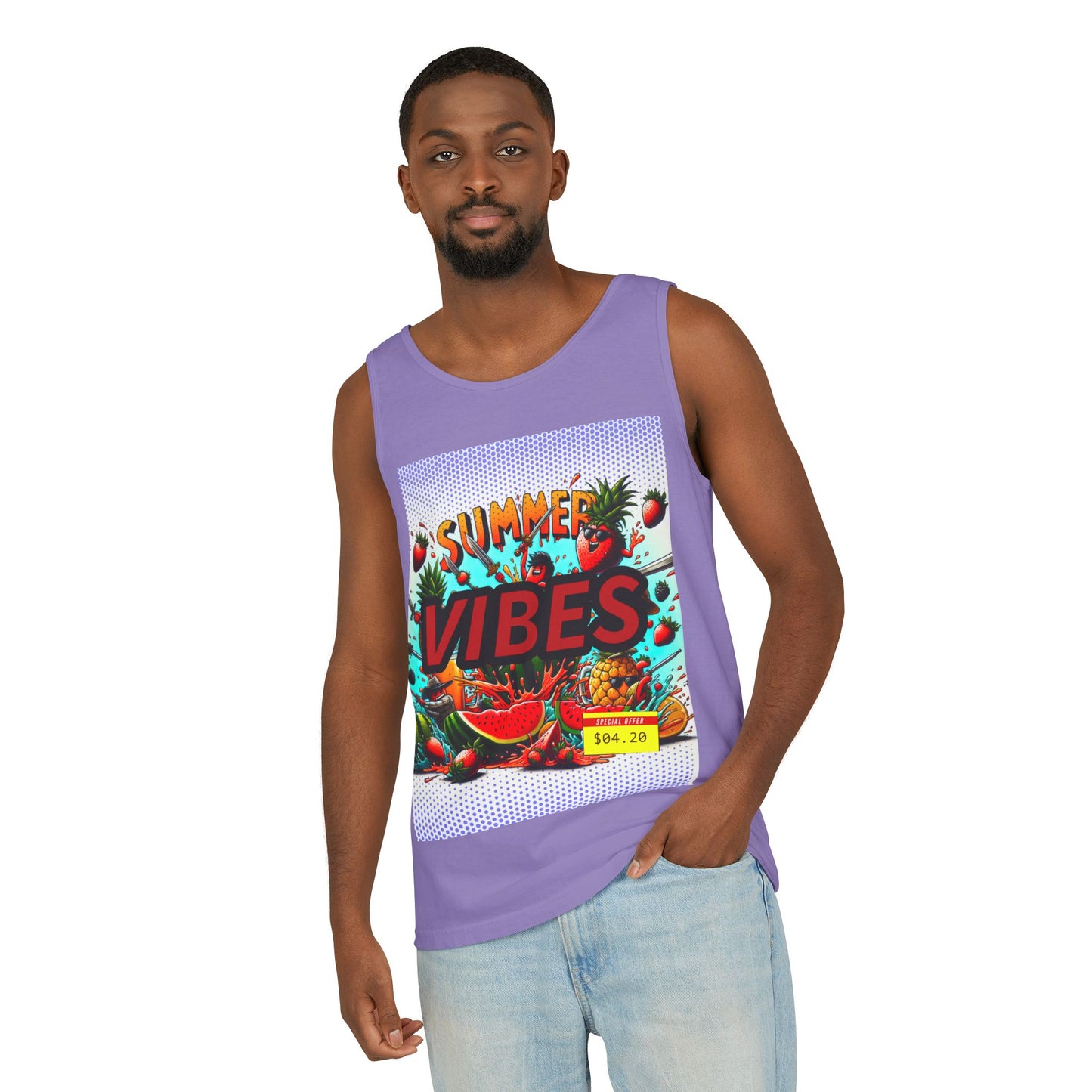 Summer Vibes Unisex Tank Top - Perfect for Beach Days & Festivals