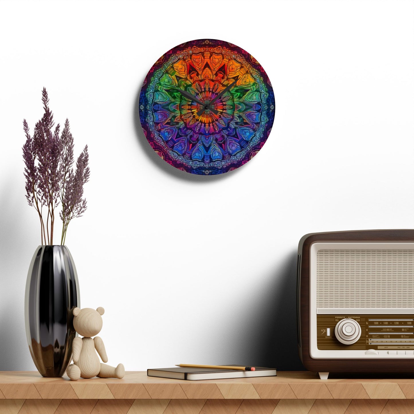 Jenna Acrylic Wall Clock