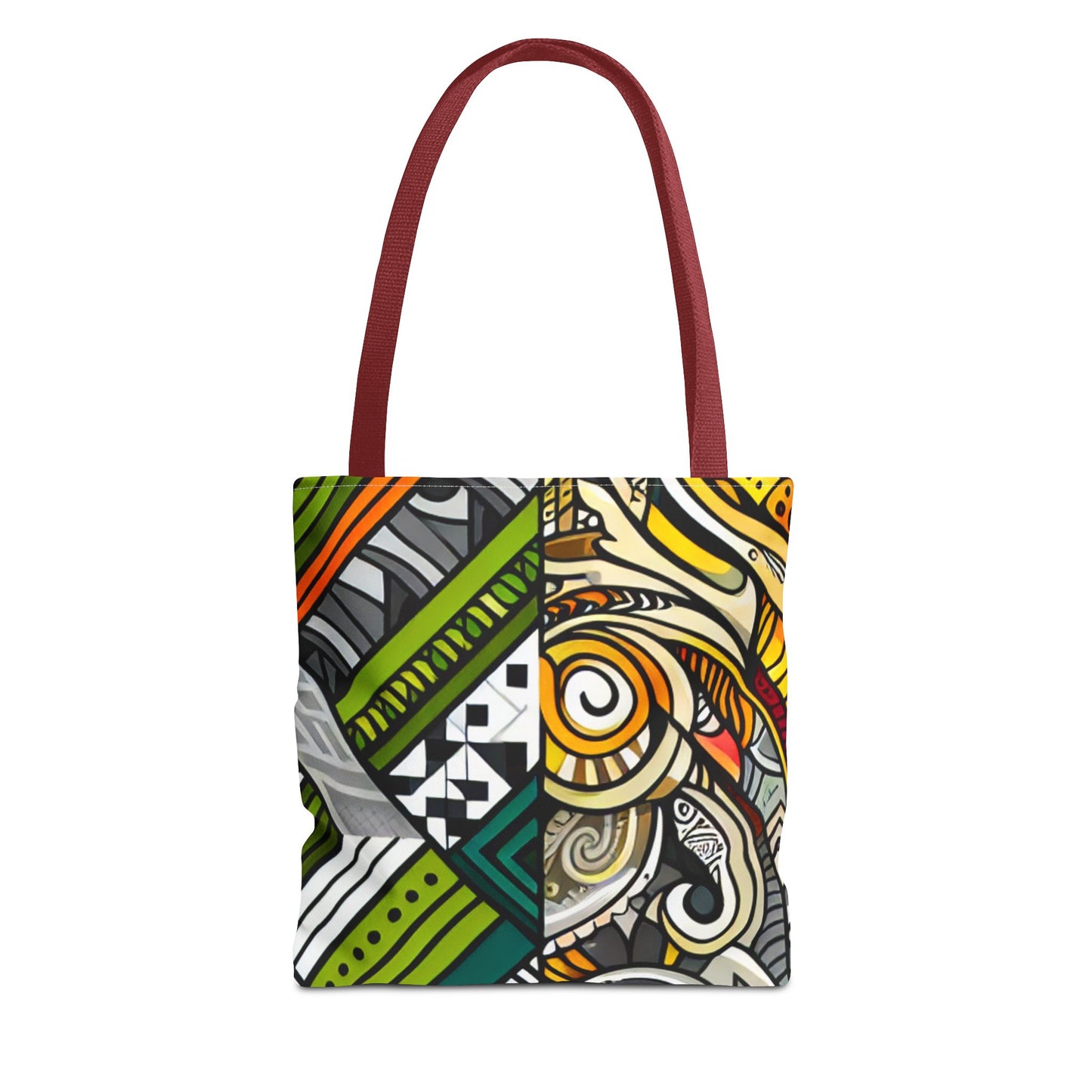Custom Tote Bag - Stylish and Durable Design with Multiple Handle Colors