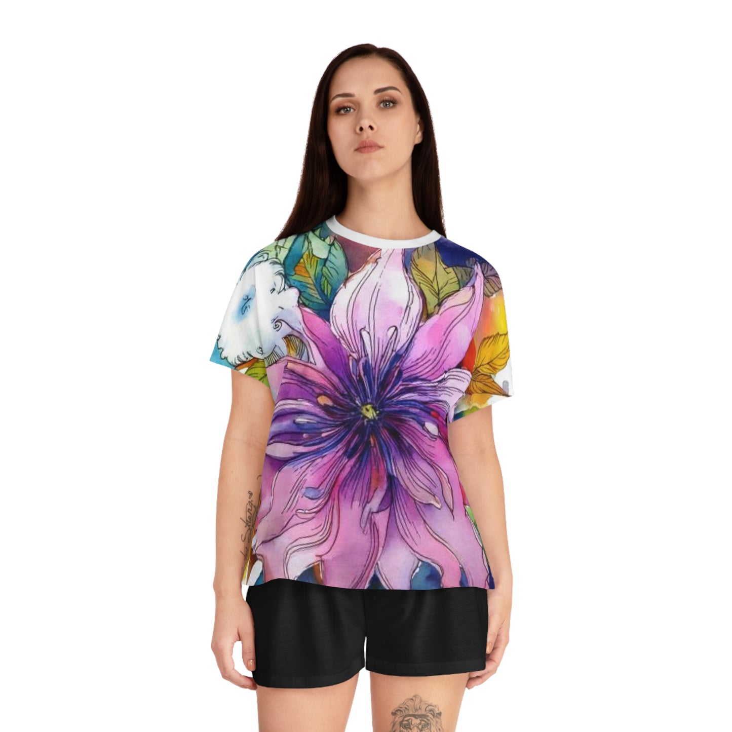Women's Short Pajama Set (AOP)