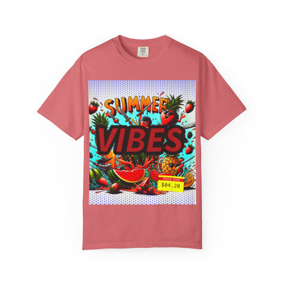 Summer Vibes Unisex Garment-Dyed T-Shirt