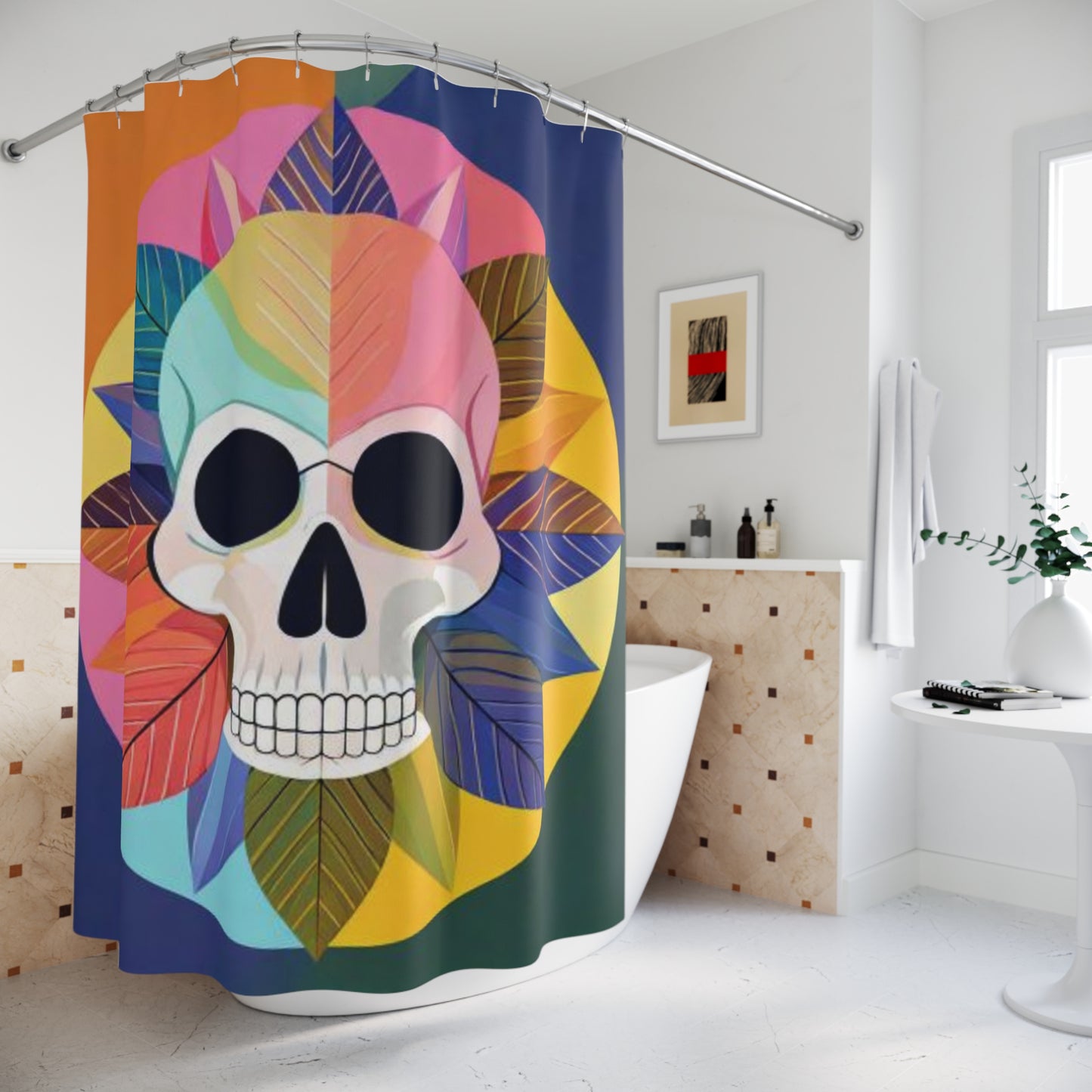 Mori Bloom Shower Curtains