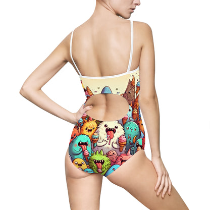 Women's One-piece Swimsuit (AOP)