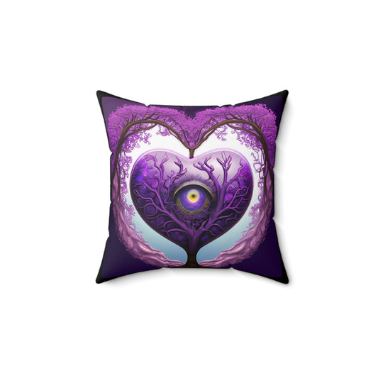 Spun Polyester Square Pillow
