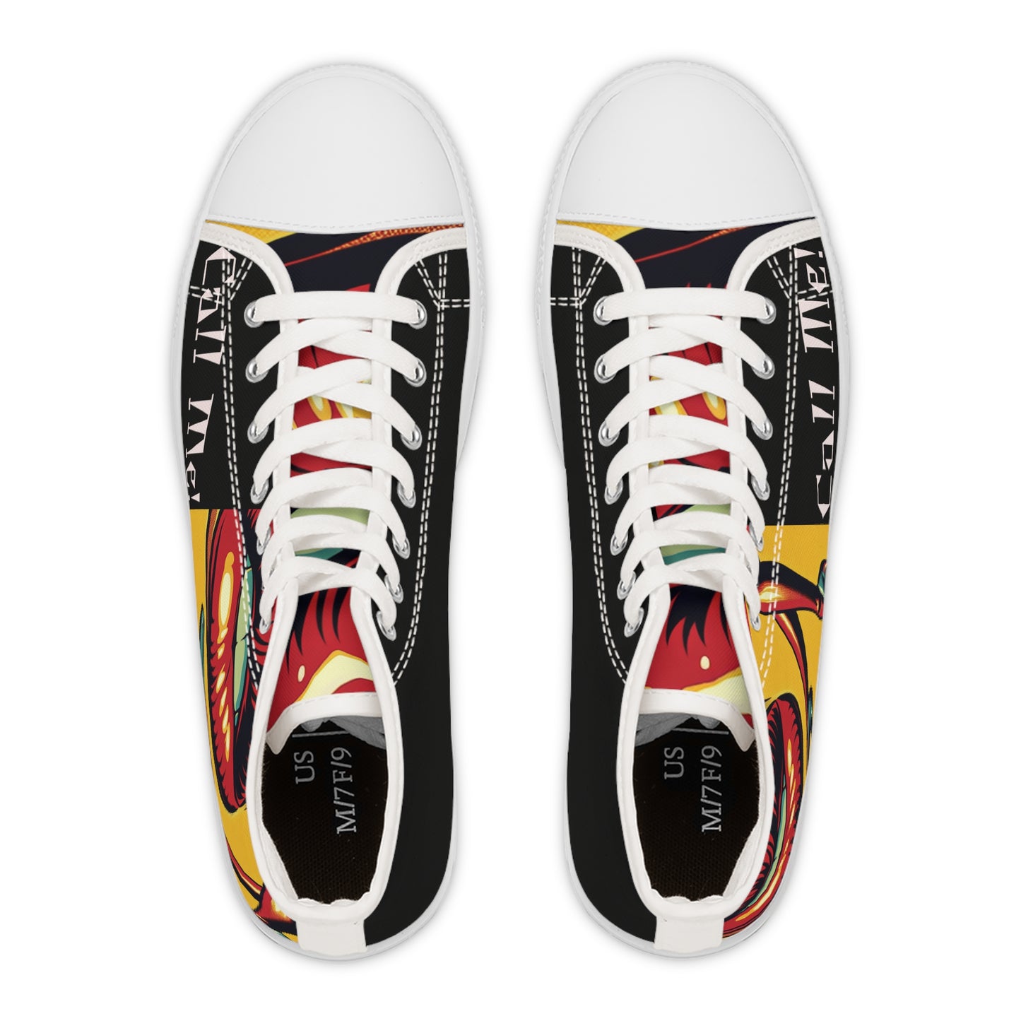 High Top Sneakers - Cool Edgy Style for Women