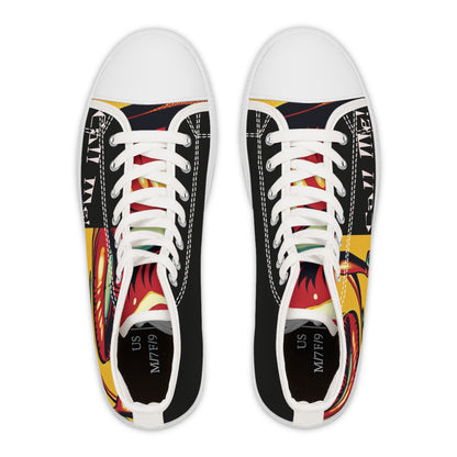 High Top Sneakers - Cool Edgy Style for Women