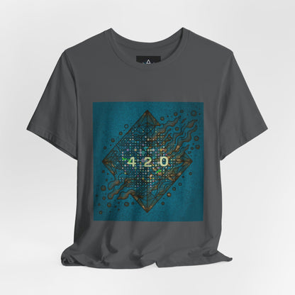 420 Graphic Unisex Jersey Tee - Casual Vibe for Celebrations