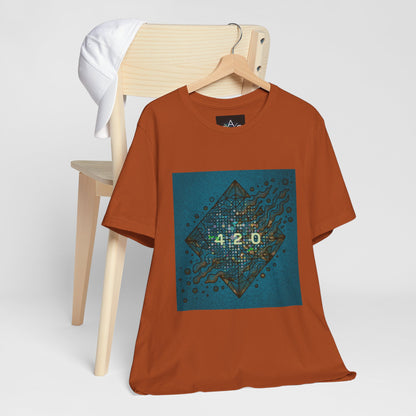 420 Graphic Unisex Jersey Tee - Casual Vibe for Celebrations